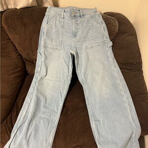 AE  Dreamy Drape Stretch Super High-Waisted Baggy Wide-Leg Jean